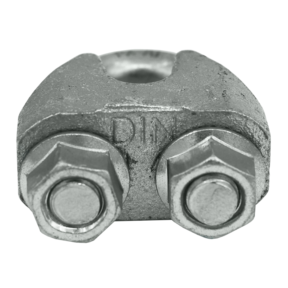 Wire Rope Clip with casted Bridge PCTA POWERTEX | Powertex